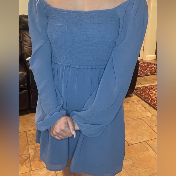 Forever 21 Blue Dress - Picture 3 of 5